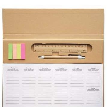 Memweek Desk Planner