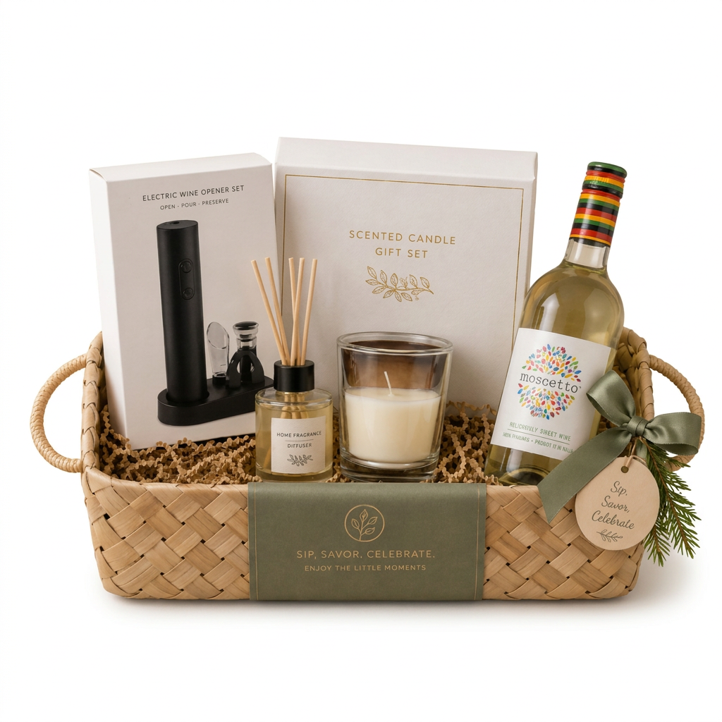 Wine Gift Set — branded holiday gift set