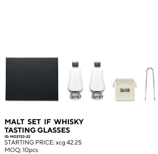 Malt Set If Whisky Tasting Glasses