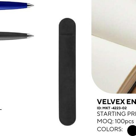 Velvex En Pouch Black