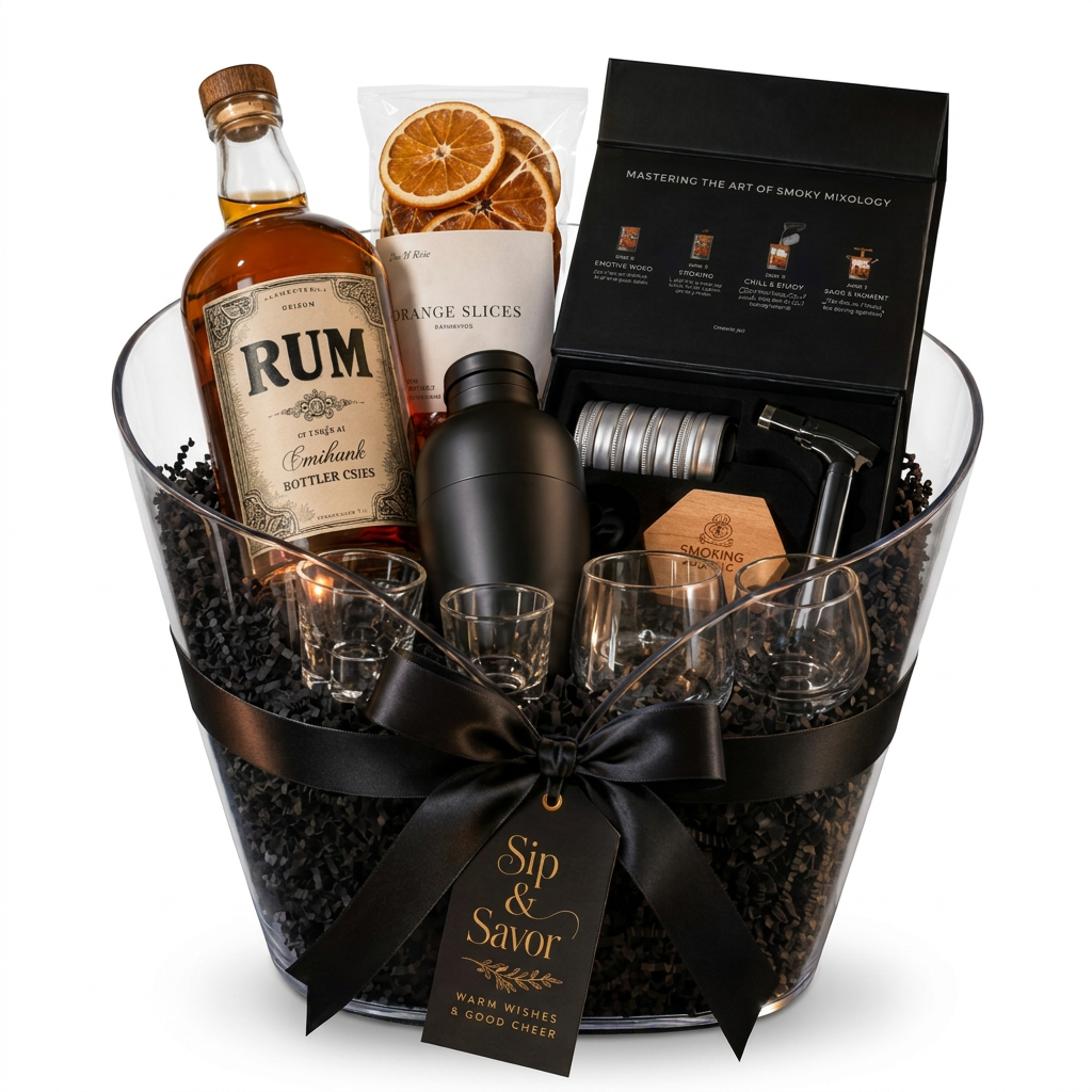 Bar in a Bucket Gift Set — branded holiday gift set