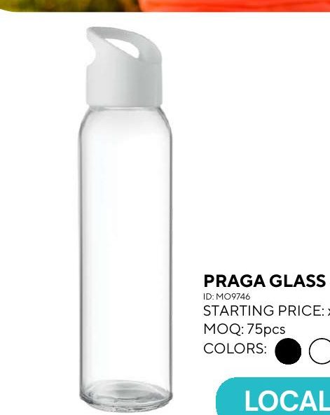 Praga Glass Bottle